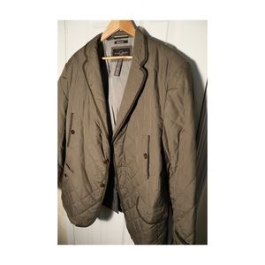 Black/Brown quilted blazer